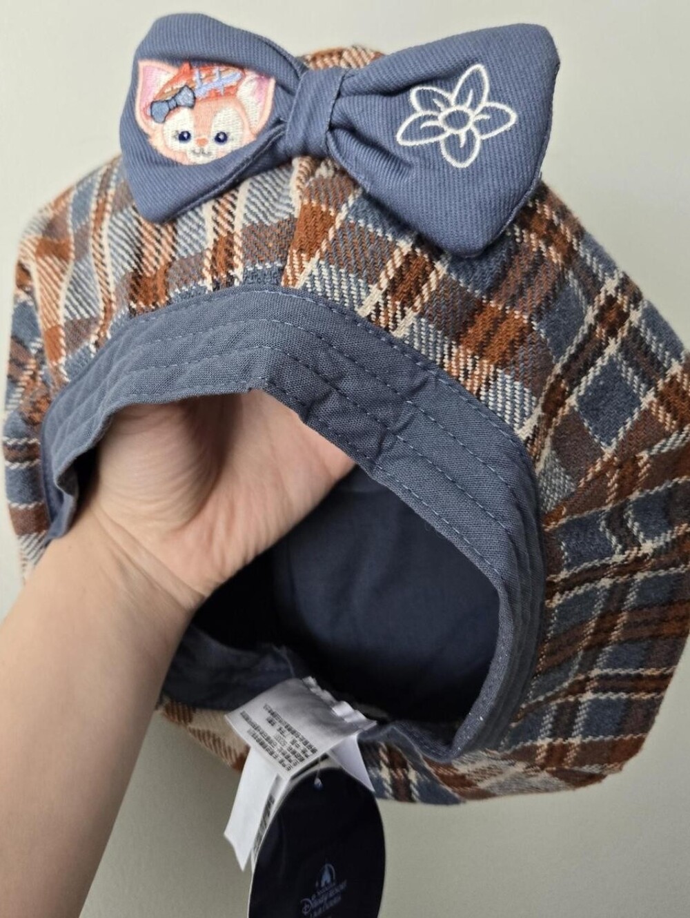 Shanghai Disney Resort Exclusive Duffy & Friends Jeans Collection LinaBell plaid